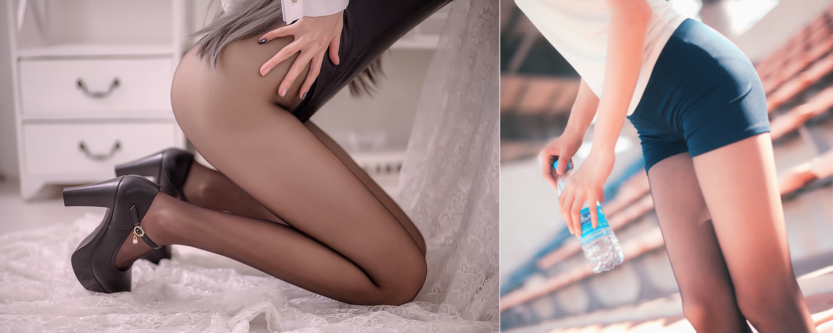 沧霁桔梗 野生兔女郎 写真合集