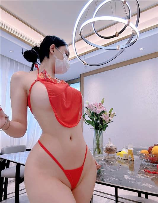 张鑫baby – 红肚兜 [12P/1V/158MB]