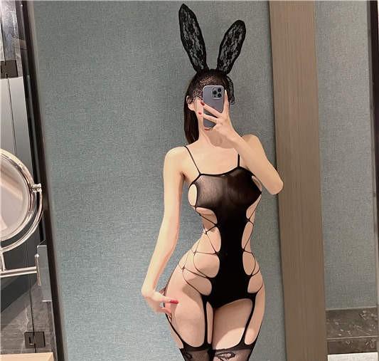 脸红Dearie_ – 黑色兔子 [16P/41MB]